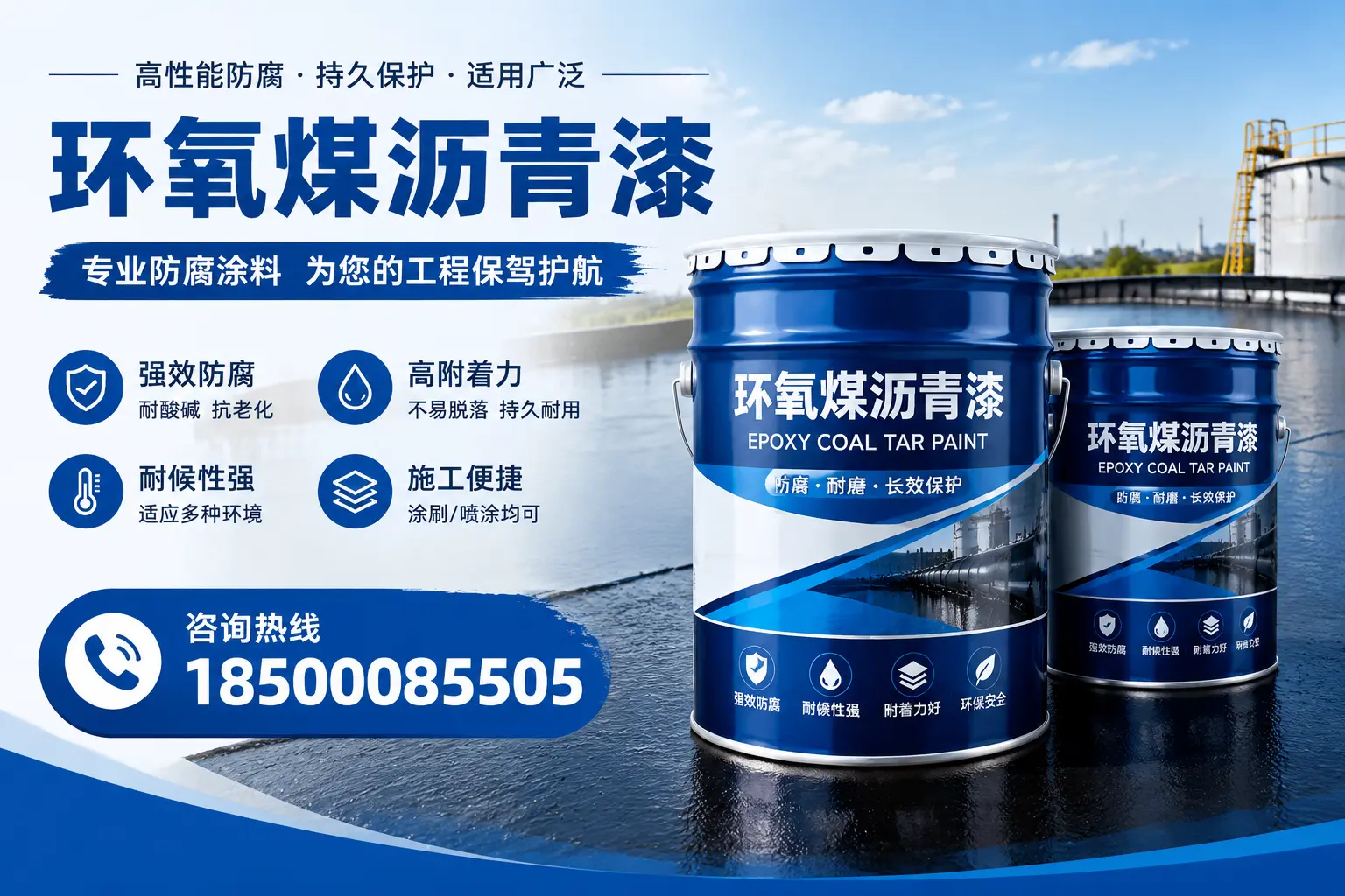 环氧煤沥青漆与其他漆类的比较，哈尔滨用户的选择依据